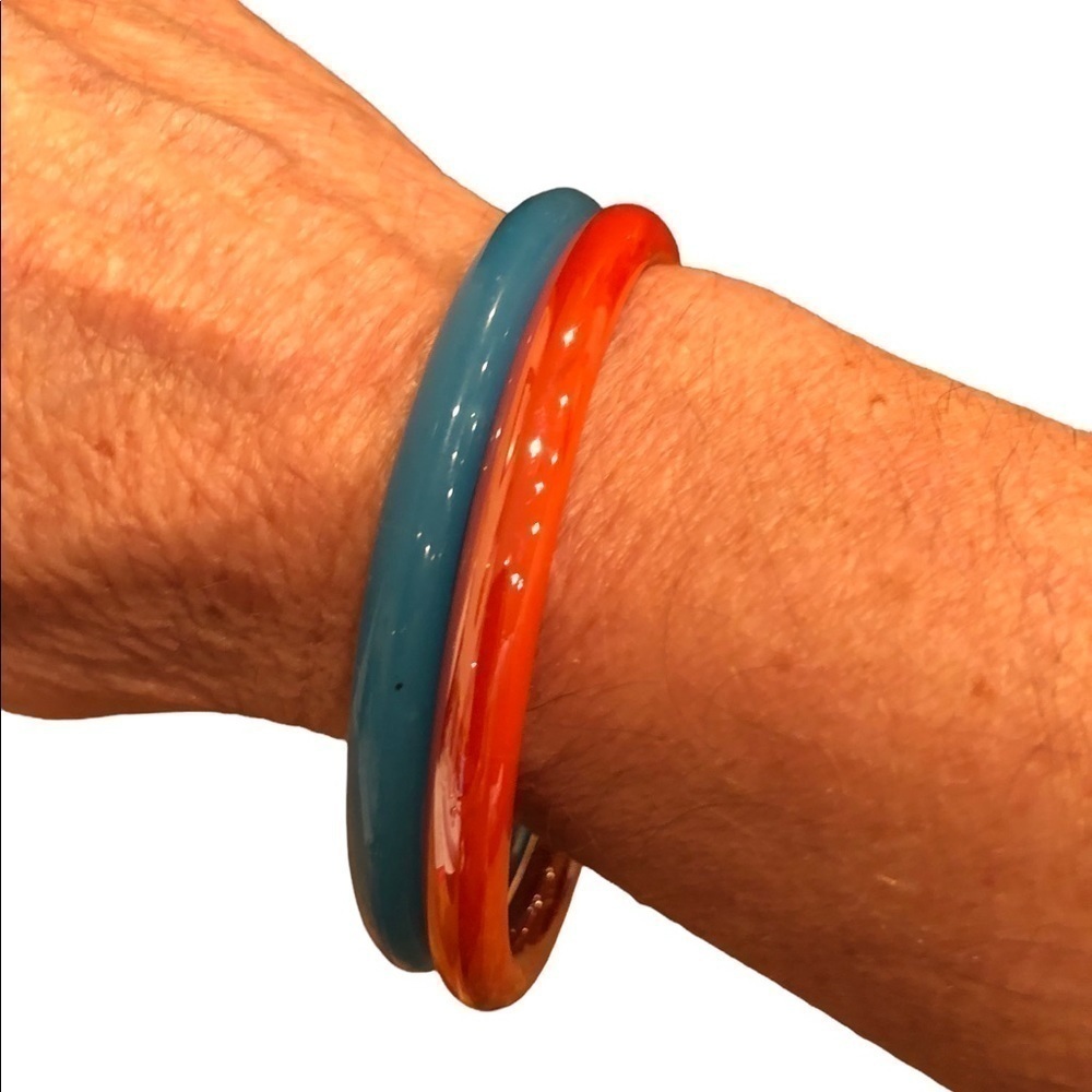 Glass Bangle Bracelets